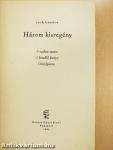 Három kisregény