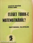 Eleget tudok-e matematikából?