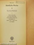 Platon Sämtliche Werke 4