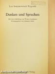 Denken und Sprechen