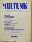 Múltunk 1994/1-2.