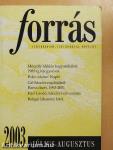 Forrás 2003. július-augusztus