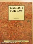 English for Law