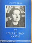 Az utolsó szó jogán