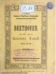 Quartett No. 8. E-moll