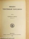 Néhány történelmi tanulmány