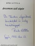 Arcomon szél söpör (dedikált példány)