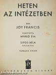 Heten az intézetben