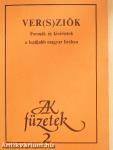 Ver(s)ziók