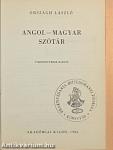 Angol-magyar szótár