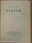 Versek (dedikált példány)