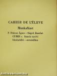 Cahier de l'éleve - Munkafüzet