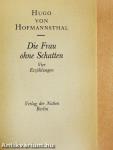 Die Frau ohne Schatten