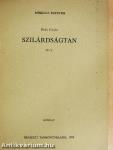 Szilárdságtan IV/1.