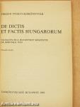 De dictis et factis Hungarorum