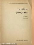 Tanítási program 1. osztály