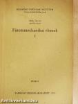 Finommechanikai elemek I.