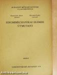 Finommechanikai elemek útmutató