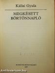 Megkésett börtönnapló
