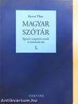 Magyar Szótár 1.
