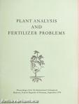 Plant Analysis and Fertilizer Problems