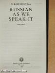 Russian as We Speak It