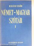 Német-magyar szótár I-II.
