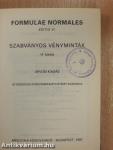 Formulae Normales