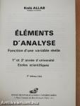 Éléments D'analyse