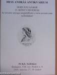 Hess András Antikvárium - Horváth Gábor 33. könyvárverése