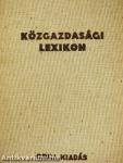 Közgazdasági lexikon