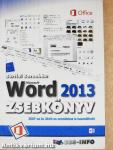 Microsoft Word 2013 zsebkönyv 