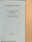 A stockholmi beszéd