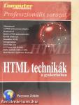 HTML technikák a gyakorlatban