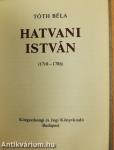 Hatvani István (minikönyv) (számozott)