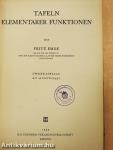 Tafeln Elementarer Funktionen