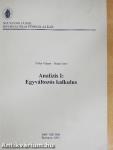 Analízis I.