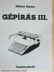 Gépírás III.