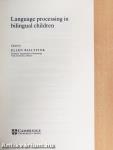Language Processing in bilingual children