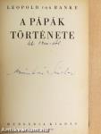A pápák története