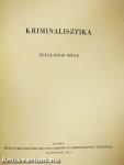 Kriminalisztika