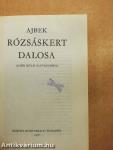 Rózsáskert dalosa