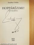 Hoppárézimi! (aláírt példány)
