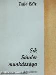 Sík Sándor munkássága