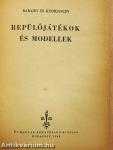 Repülőjátékok és modellek