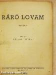Ráró lovam