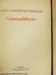 Ivan Vasziljevics Babuskin visszaemlékezései