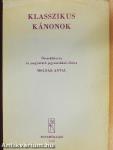 Klasszikus kánonok