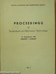 Proceedings of Symposium on Electronics Technology I-II.