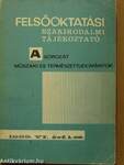 Felsőoktatási Szakirodalmi Tájékoztató 1969/1.